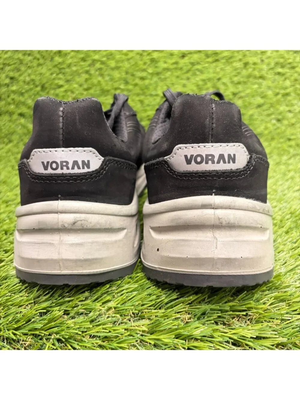 Voran Sportsafe Energy 610 Mens Size 10 Black Composite Toe Safety Work Shoes